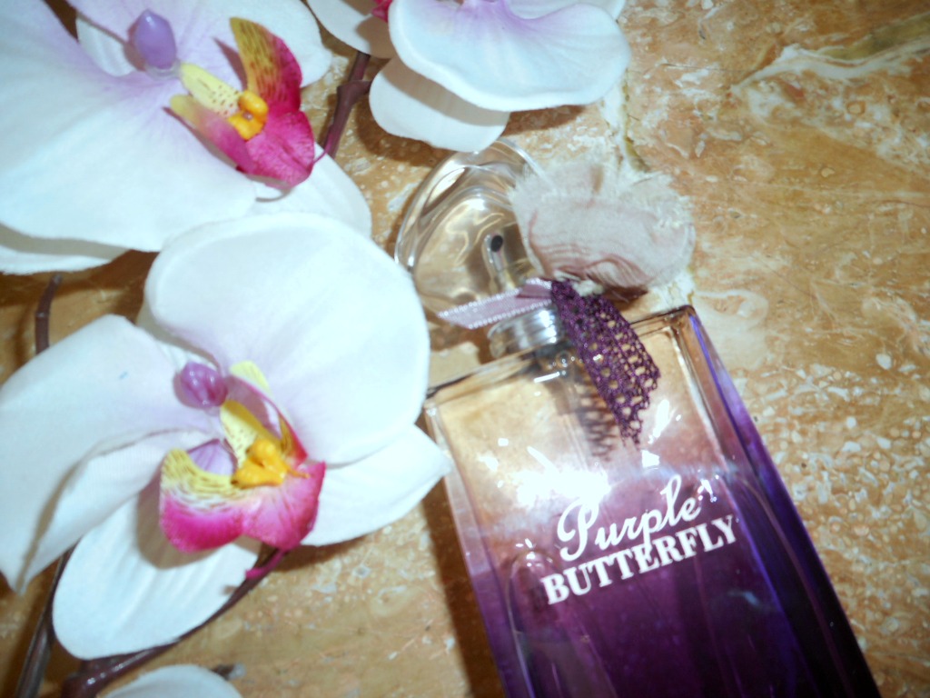 L eau de parfum Purple Butterfly Hanae Mori Voyage en beaut