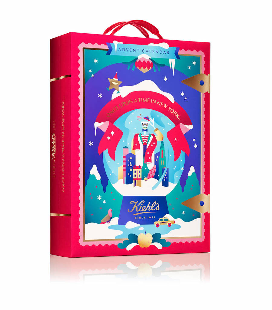 Calendrier de l'Avent Beauté 2019 Kiehls contenu prix promo