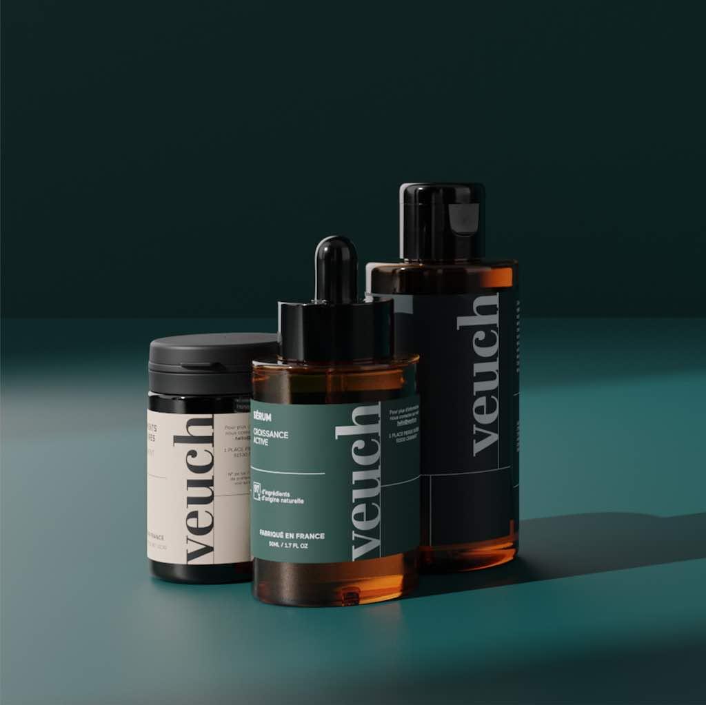 Test et avis de la cure Veuch contre la chute de cheveux : hairscan, shampooing et soins spécifiques + compléments alimentaires